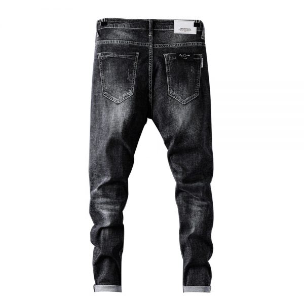 Men Basic Style Black Color Fashion Skinny Fit Denim Jeans size 29-38 ...