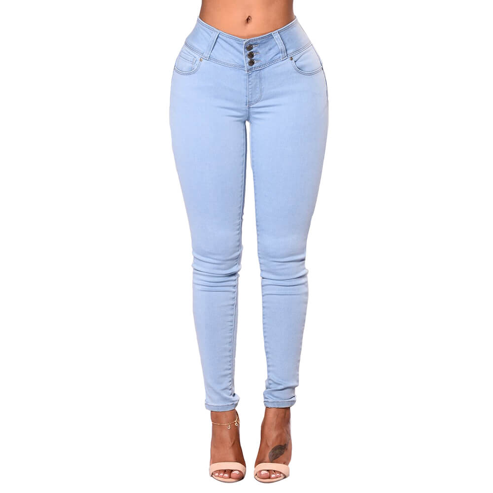 Wholesale Colombian Style Butt Lift Skinny Fit Ladies Jeans Pants size ...