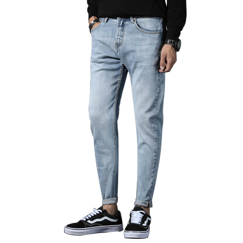 light blue skinny jeans mens