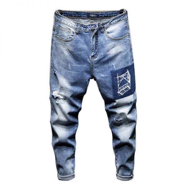Hot-selling ripped slim fit vintage distressed men jeans sale online 28 ...
