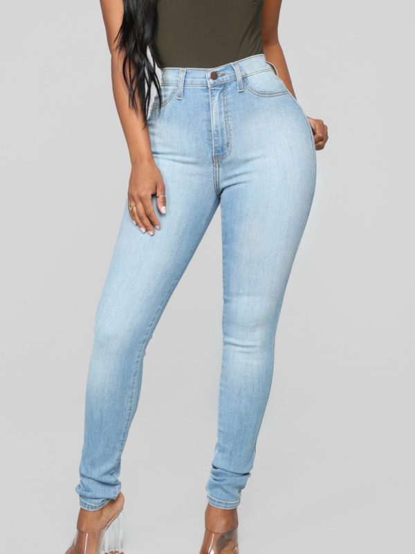 mid waist black jeans