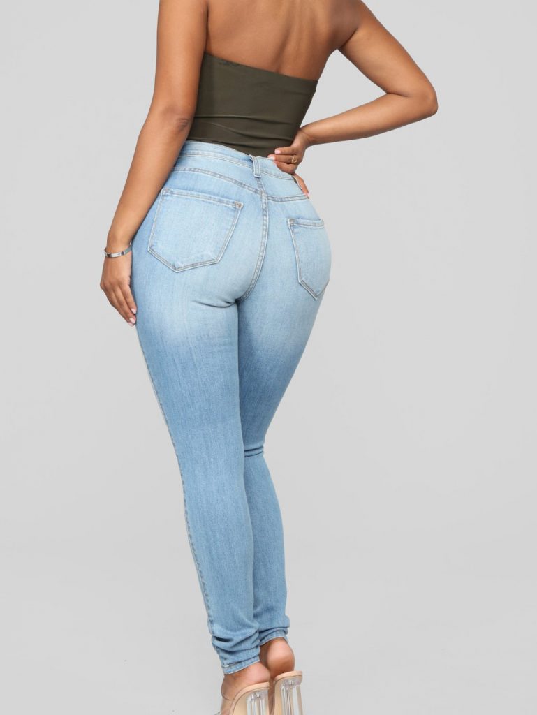 mid waist jeans women's