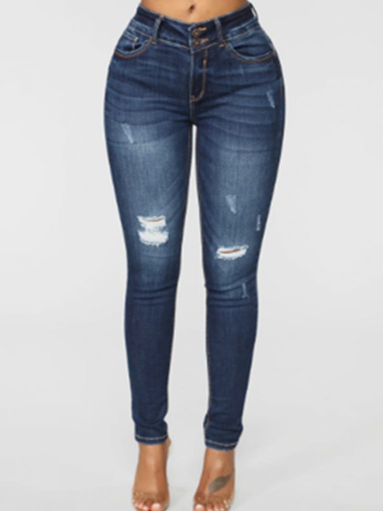 mid waist black jeans