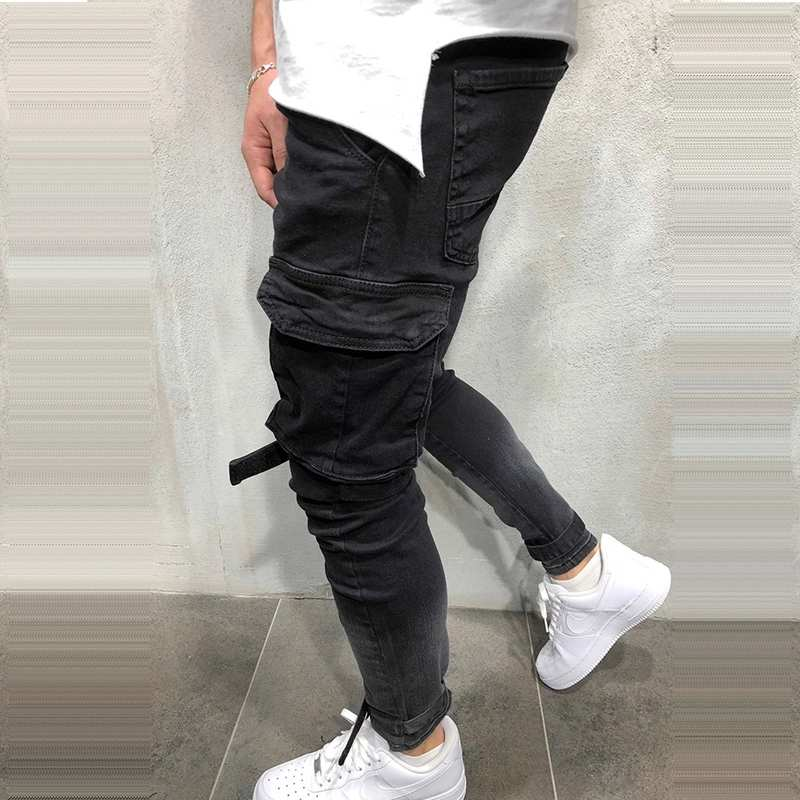 2021 Wholesale Mens Denim Jeans Fashionable Silm Fit Street Wear