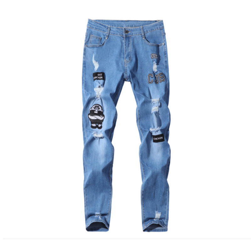 Ripped Jeans Men China Factory Custom Wholesale Made